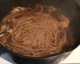 鶏肉と舞茸そば作り方3写真