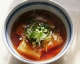 鮭とイクラの親子雑煮作り方4写真