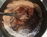 チョコスポンジのデコレーションケーキ作り方2写真