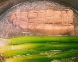 お酢がポイント♪豚肉と卵の煮物作り方2写真