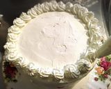 チョコスポンジのデコレーションケーキ作り方24写真