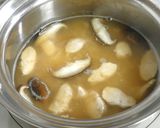 鶏ささみと水菜のわさび雑炊♪作り方4写真