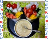 ❄♥野菜ステック♥❄マヨ味噌ディップ作り方2写真