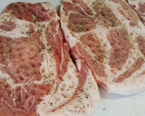 サクサクでお肉柔らか肩ロース肉の豚カツ作り方1写真
