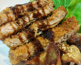 サクサクでお肉柔らか肩ロース肉の豚カツ作り方6写真