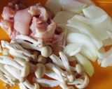 ☆簡単☆キノコと鶏肉のグラタン作り方1写真