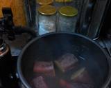 栗甘露煮瓶と炊飯器さつまいもで栗きんとん作り方2写真