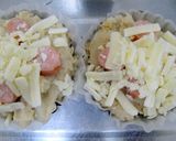 里芋の煮物deもっちりピザ風作り方4写真