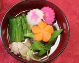 【お正月】水出汁とめんつゆで簡単お雑煮作り方5写真