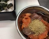 残ったお刺身で♪漬け寿し作り方4写真