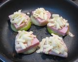 ロースハムと玉ねぎのチーズ焼き作り方5写真