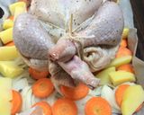 ローストチキン ガーリックライス入り作り方6写真