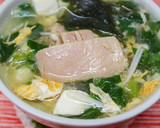 シーチキンと卵の和風とろみスープ作り方3写真