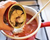 サバ水煮缶とトマト水煮缶でブイヤベース作り方6写真