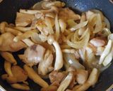 ☆簡単☆キノコと鶏肉のグラタン作り方2写真