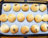 2つの味を丸く作って簡単！ミニ☆塩パン作り方13写真
