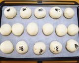 2つの味を丸く作って簡単！ミニ☆塩パン作り方10写真