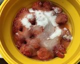 レンジで5分✿ほどよい酸味の苺ジャム作り方4写真