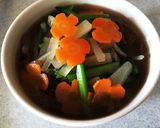 ほうれん草か小松菜甘辛お蕎麦作り方6写真