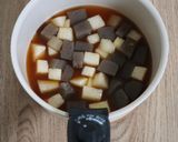煮込み5分♪大根とこんにゃくの甘辛煮作り方2写真