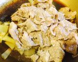 玄米に合う♪牛肉と茸と長ネギのしぐれ煮風作り方3写真