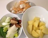 じゃがいもとちくわ煮作り方1写真