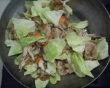 おうちで本格＊回鍋肉～きのこ入り♪作り方5写真