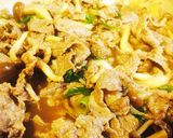 玄米に合う♪牛肉と茸と長ネギのしぐれ煮風作り方6写真