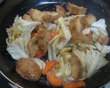 仙台麩がふんわり♪油麩の味噌野菜炒め☆作り方5写真
