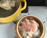 釜めしの釜で1人分のお雑煮作り方2写真
