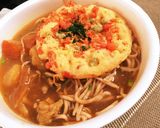カップ麺でカレーうどん作り方2写真