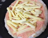 簡単♡カリッ♪もちっ〜明太マヨお餅ピザ♡作り方4写真
