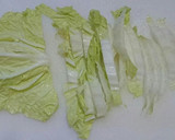 白菜と大根おろしとなめこの炒め物作り方2写真