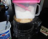 水切り35分♪ヨーグルトのチーズケーキ風作り方1写真