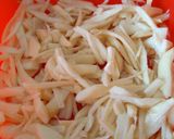 キノコと豆腐の肉炒め作り方3写真