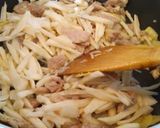 キノコと豆腐の肉炒め作り方6写真