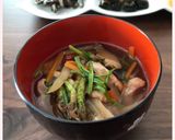 簡単！根菜たっぷり★盛岡のお雑煮作り方7写真
