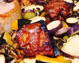 BBQポーク風ぎゅうぎゅう焼き作り方3写真