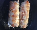 ✿鶏肉のロール巻き作り方5写真