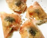 簡単おつまみ☆アボカドの生ハム包み作り方4写真