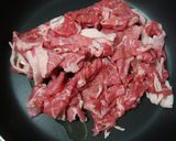 牛肉と野菜たっぷり★スイカの皮入りスープ作り方3写真