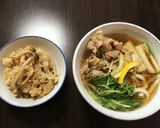 簡単!豚しゃぶ肉!ゆず風味!肉うどん作り方8写真