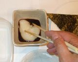 簡単！お餅・海苔おやつ♪レンジ餅おにぎり作り方3写真