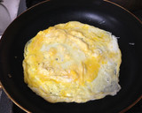 とろ〜り玉子の豚ぺい焼き風サラダ作り方3写真