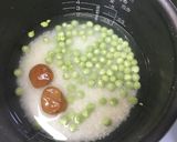 ホクホクっとしたうすい豆の梅ご飯作り方3写真