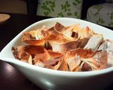しゅうまいの皮で☆カリカリチーズチョコ作り方9写真