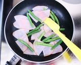 ☀ハムといんげんのバジル炒め☀作り方2写真