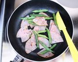 ☀ハムといんげんのバジル炒め☀作り方3写真