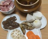 釜めしの釜で1人分の筑前煮作り方2写真
