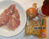 基本・簡単・ダイエット！豆のカレーライス作り方1写真
